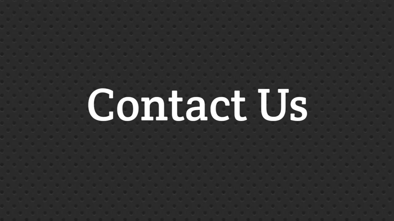 Contact Us