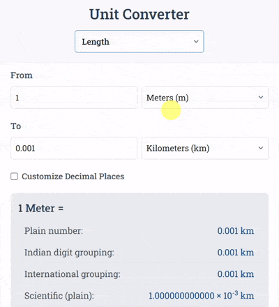 Quick Guide to SoulaTools Unit Converter tool